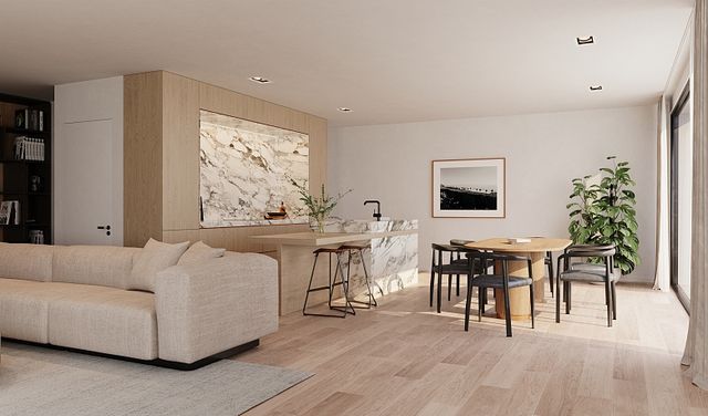 Residentie Savoye - interieur met BULTHAUP b3 keuken en design afwerking